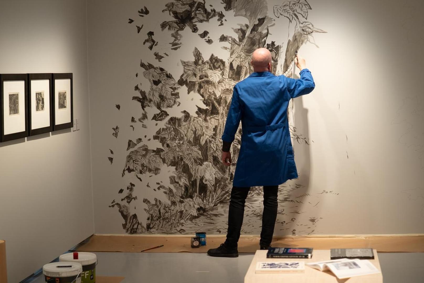 "Avtrykk – Norske Grafikere 100 år" utstillingen, foto: Nordnorsk Kunstmuseum | Kjetil Rydland