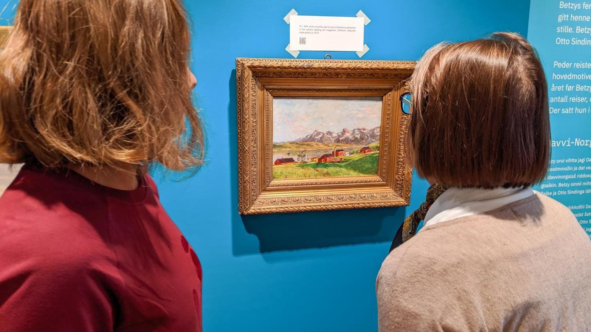 "Like Betzy" utstillingen, foto: Nordnorsk Kunstmuseum | Kjetil Rydland