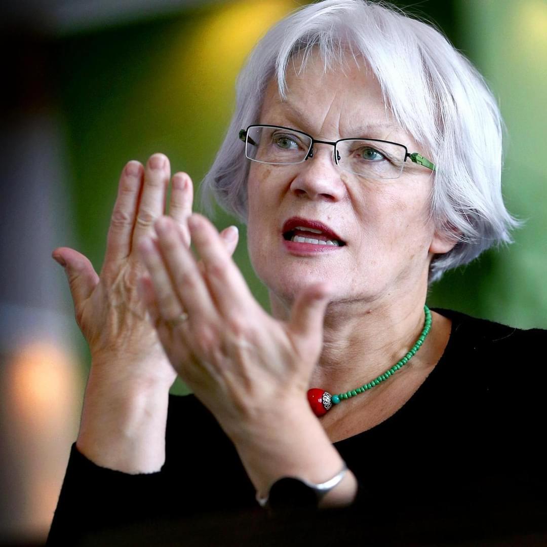 Prisvinneren Britta Marakatt-Labba, foto: Andreas Walitalo | Norrbottens-Kuriren